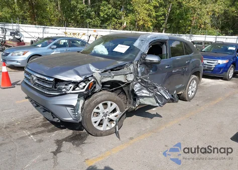 2020 Volkswagen Atlas Cross Sport 2.0T S z USA, uszkodzony, nr VIN 1V2GC2CAXLC202187